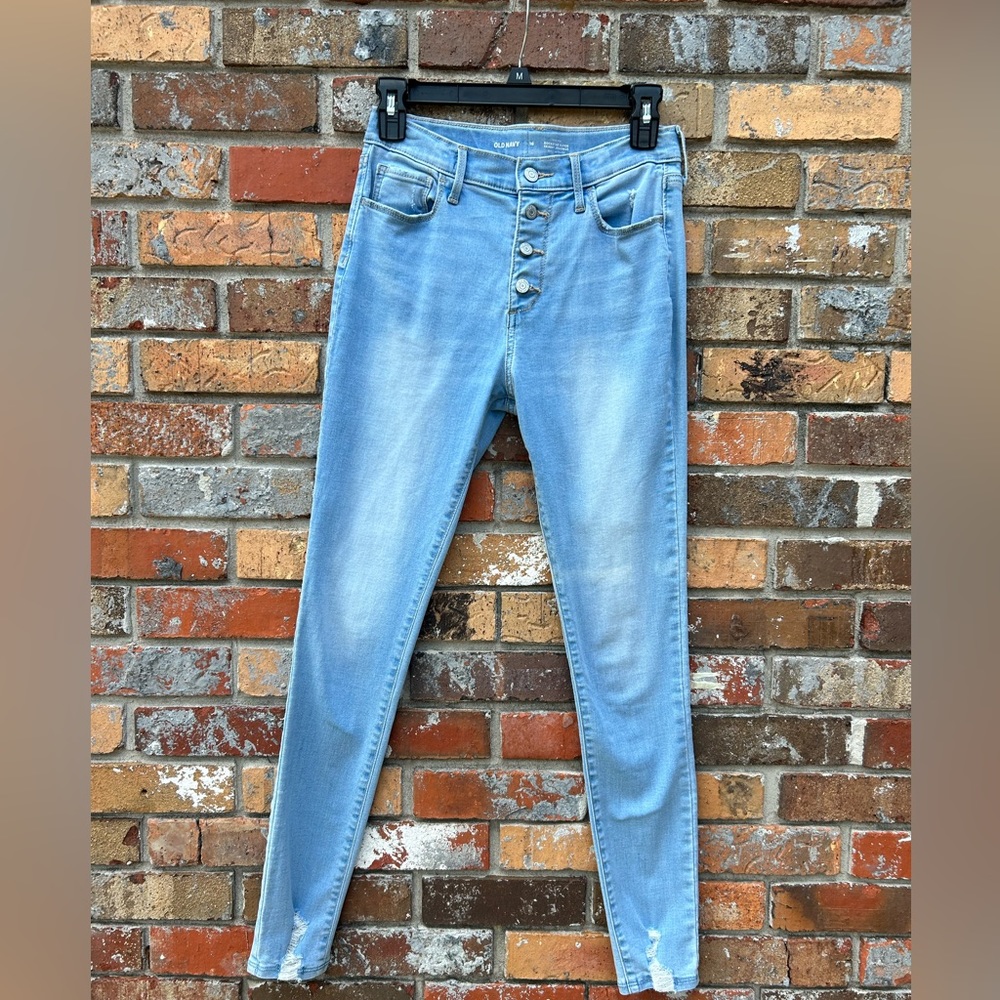 ‼️Old Navy rockstar super skinny jeans high waisted‼️
